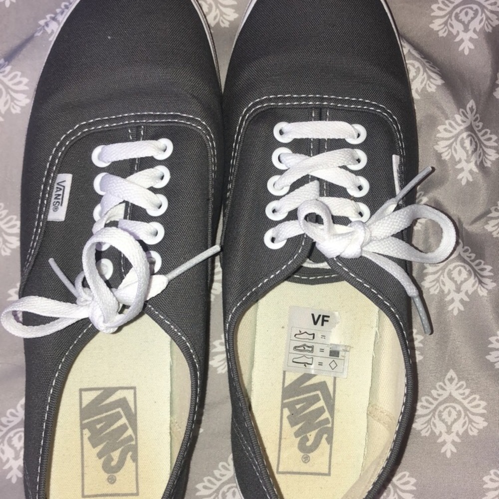 Grey Lo Pro Vans